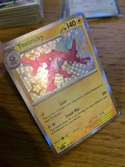 NM! Toxtricity (141/091) Paldean Fates Baby Shiny Rare Pokemon Card! FAST P&P! - Image 3