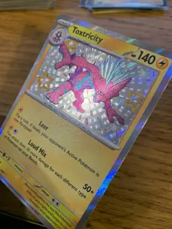 NM! Toxtricity (141/091) Paldean Fates Baby Shiny Rare Pokemon Card! FAST P&P! - Image 4
