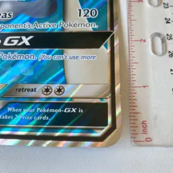 Primarina GX SM39 Sun & Moon Full Art Holo Pokemon Promo Card (Oversized Sized) - Image 3