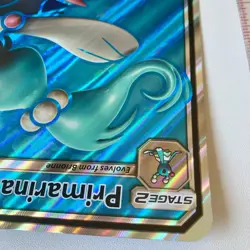 Primarina GX SM39 Sun & Moon Full Art Holo Pokemon Promo Card (Oversized Sized) - Image 5