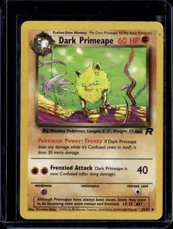 Dark Primeape - 43/82 / Team Rocket Unlimited 2000 (MP) / Pokemon TCG - Image 1