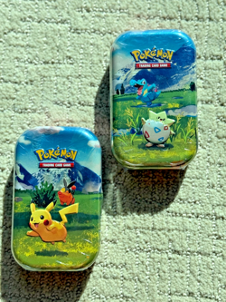 Lot Of 2 Pokemon TCG: Mega Evolution Ascended Heroes Mini Tin Brand New/ Sealed! - Image 1