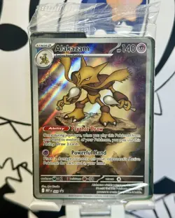 Pokemon Alakazam 009 Me: Mega Evolution Promo Holo Sealed - Image 1