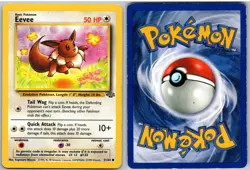 Eevee 51/64 Common Jungle Pokemon HP - Image 3