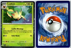 Leafeon (Cosmos Holo) 170 Holo Promo Scarlet & Violet Promo Pokemon NM - Image 3