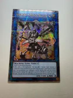 Yugioh - Ancient Gear Ballista - Quarter Century Secret - 1st - RA03-EN046 - NM - Image 1