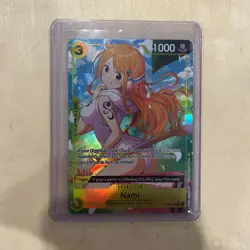 One Piece Nami ST29-008 Alt Art Parallel English - Image 2