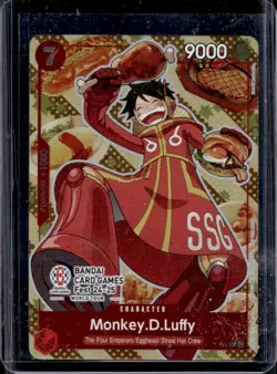 2024 One Piece Bandai Card Games Fest Monkey D Luffy Promo #P-080 - Image 1