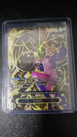 Bandai One Piece Card Game Lilith OP07-111 500 Years Super Rare SP Foil 5000 Po… - Image 1