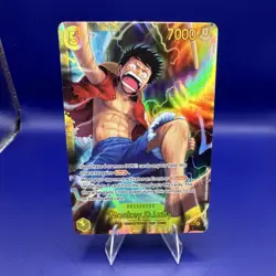 One Piece TCG Monkey D. Luffy OP15-119 secret rare - Image 1