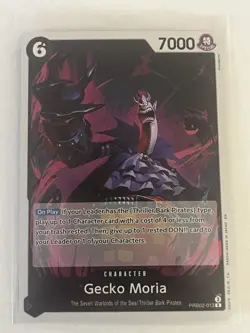 One Piece Gecko Moria PRB02-013 And Two Gecko Moria Dons - Image 1