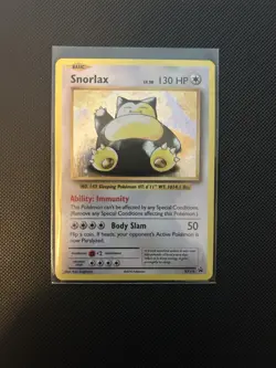 Pokemon TCG Snorlax XY179 Holo Promo Card - Image 1