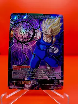 Dragon Ball Super CCG Prince Of Destruction Vegeta, Foil BT11-066 SR Bandai Card - Image 1