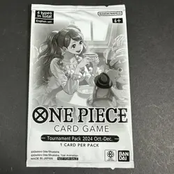 ONE PIECE Card Game Tournament Pack 2024 Oct Dec Sealed English - Image 1