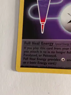 Pokemon Card Team Rocket 1st Edition Full Heal Energy 81/82 LP (8274) - Image 5