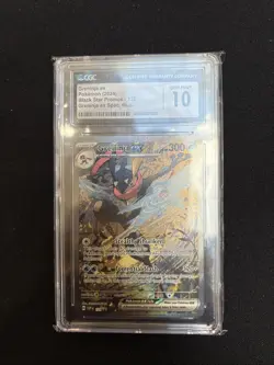 CGC 10 Greninja ex 132 Black Star Promo Illus. Collection Pokemon Card - Image 1