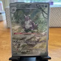 Nidoking 174/165 SV Scarlet & Violet 151 Holo NM Pokemon TCG Card English - Image 1