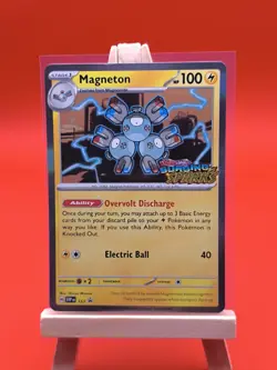 Magneton SVP153 Surging Sparks Prerelease Promo Holo Rare Pokemon Card - Image 3