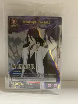 Union Arena Card Winner ByaKuya Kuchiki Promo English Foil BLC-1-049 New Sealed - Image 1