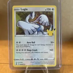 Lugia 022/025 Holo Rare Celebrations 25th Anniversary Pokemon Card NM Mint - Image 1