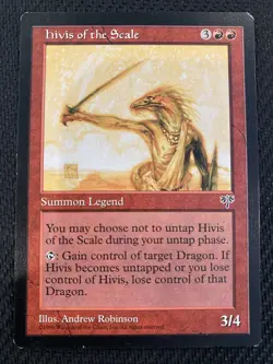 HiVis of the Scale Mirage Rare MTG Card - Image 1