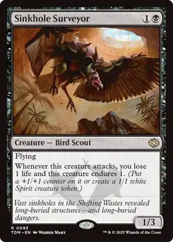 SINKHOLE SURVEYOR x1 mtg NM-M Tarkir Dragonstorm 1 Rare - Image 1