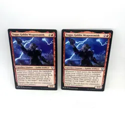 4x Toggo, Goblin Weaponsmith MTG Commander Legends (2x Foil) Magic The Gathering - Image 2