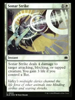 Sonar Strike (foil) Bloomburrow NM+ *Mythic Relics* - Image 1