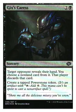 Gix's Caress (Foil) The Brothers' War - Image 1