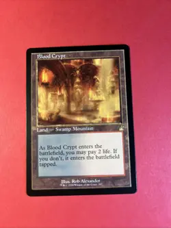 Blood Crypt (Retro Frame) Ravnica Remastered Regular pack Fresh NM #397 - Image 1