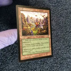 GRIFFIN CANYON rare 1997 Visions MTG Unplayed Near mint - Image 5