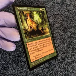 NATURAL ORDER rare 1997 Visions MTG Unplayed Near mint - Image 5