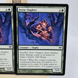 Lot of 2 MTG Magic the Gathering Aerie Ouphes (65/187) Eventide LP 2X - Image 3
