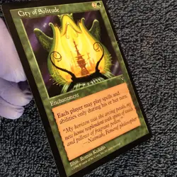 CITY OF SOLITUDE rare 1997 Visions MTG Unplayed Near mint - Image 5