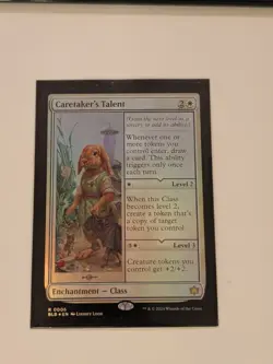Caretaker's Talent Bloomburrow Foil - Image 1