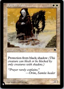 Soltari Monk Tempest The List Regular - Image 1