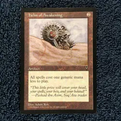 HELM OF AWAKENING uncommon 1997 Visions MTG Unplayed Near mint - Image 5