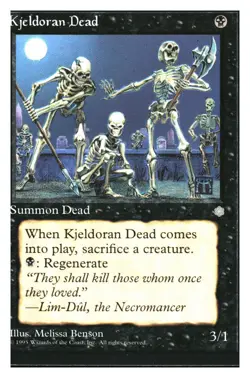 Kjeldoran Dead Ice Age MTG - NM+ - Image 1
