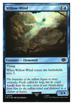 Willow-Wind (Foil) Lord of the Rings MTG - NM+ - Image 1