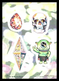 Sticker Sheet #339 Secret Lair Drop Series MTG - NM+ - Image 1