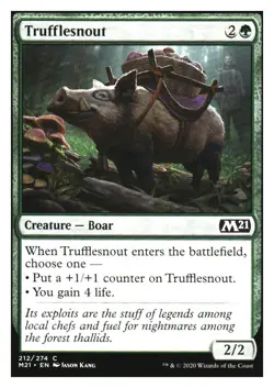 Trufflesnout Core Set 2021 MTG - NM+ *Mythic Relics* - Image 1