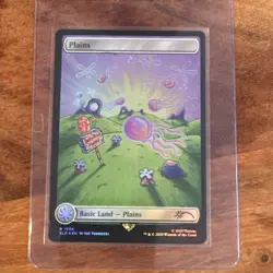 Plains, Full Art Foil - 1939, Spongebob Squarepants Secret Lair Drop, MTG NM - Image 1