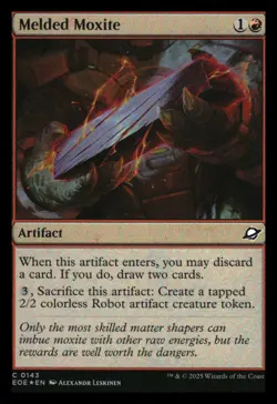 Melded Moxite Foil Edge of Eternities MTG NM - Image 1