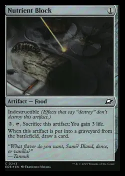 Nutrient Block Foil Edge of Eternities MTG NM - Image 1