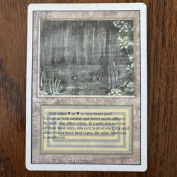 Magic The Gathering 1994 Bayou Rare Revised Edition - Image 1