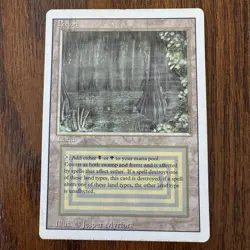 Magic The Gathering 1994 Bayou Rare Revised Edition - Image 1