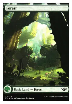 Forest (foil) (0276) Outlaws of Thunder Junction MTG - NM+ *Mythic Relics* - Image 1