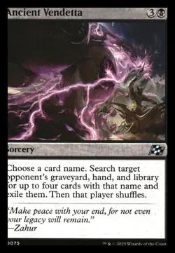 Ancient Vendetta FOIL Aetherdrift MTG NM+ - Image 1