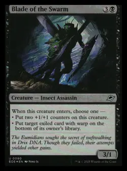 Blade of the Swarm Foil Edge of Eternities MTG NM - Image 1