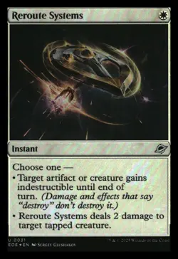 Reroute Systems Foil Edge of Eternities MTG NM - Image 1